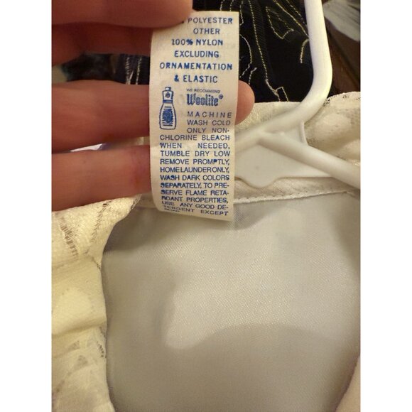 Her Majesty Vintage Girls Robe Quilted Red Plaid Christmas Lace SZ 8 - Picture 11 of 14